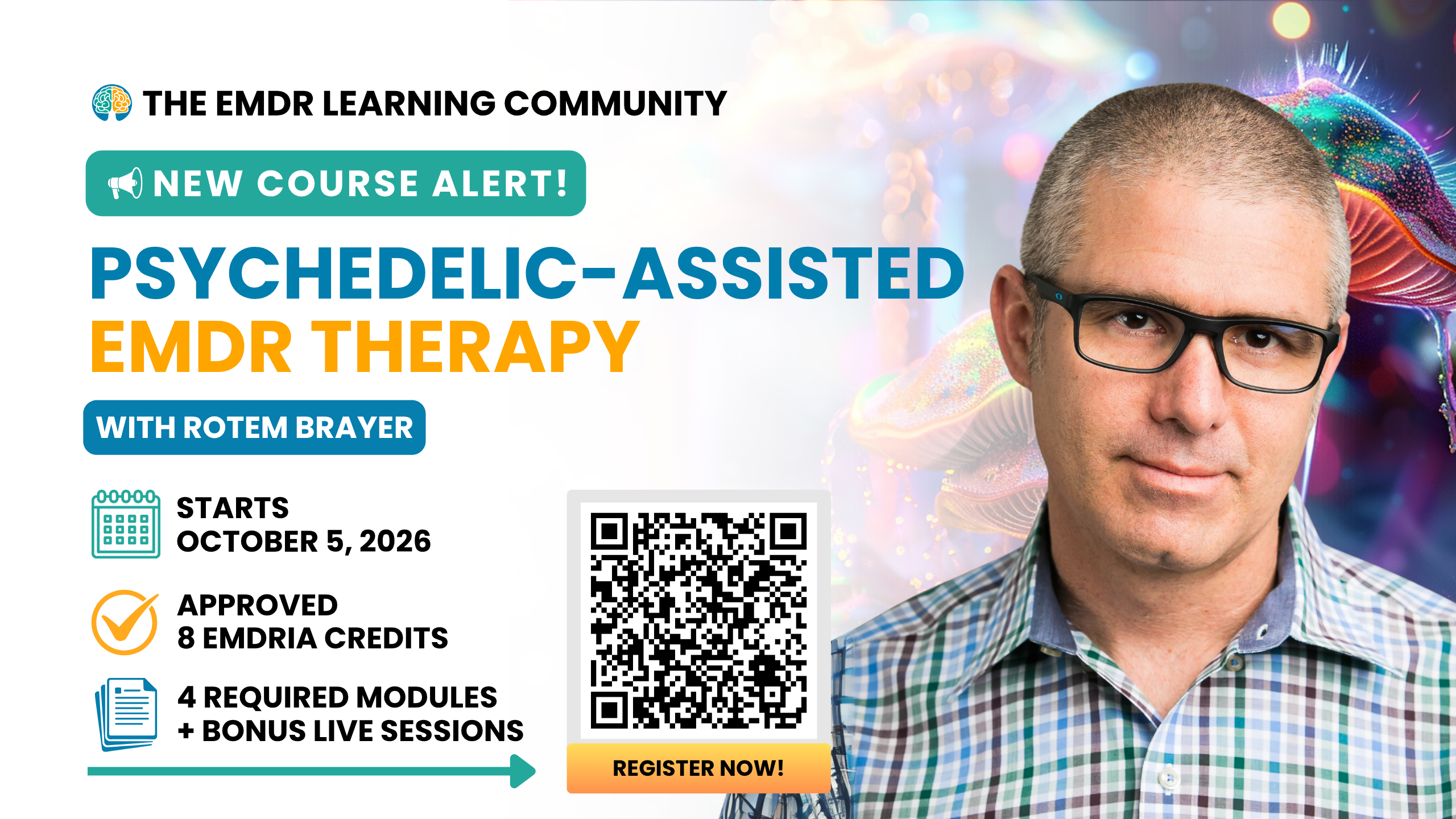 Psychedelic-Assisted EMDR Therapy Cohort 4 Sign Up