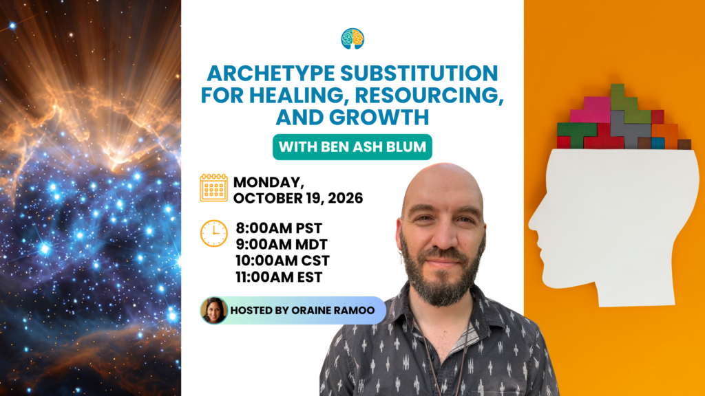 Archetype Substitution for Healing, Resourcing, and Growth with Ben Ash Blum