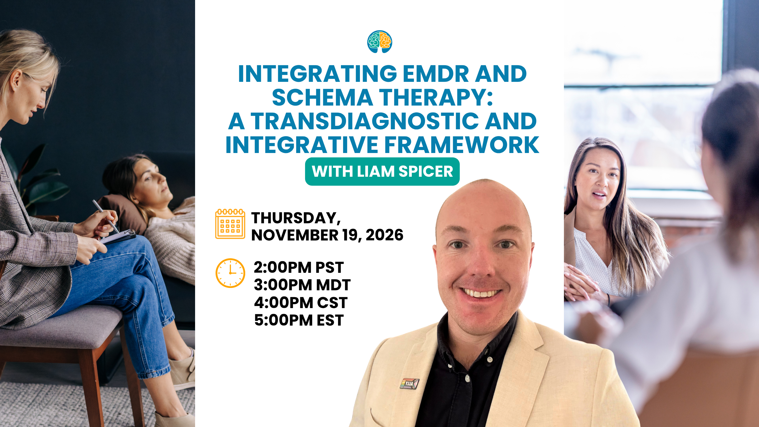 Integrating EMDR and Schema Therapy with Liam Spicer